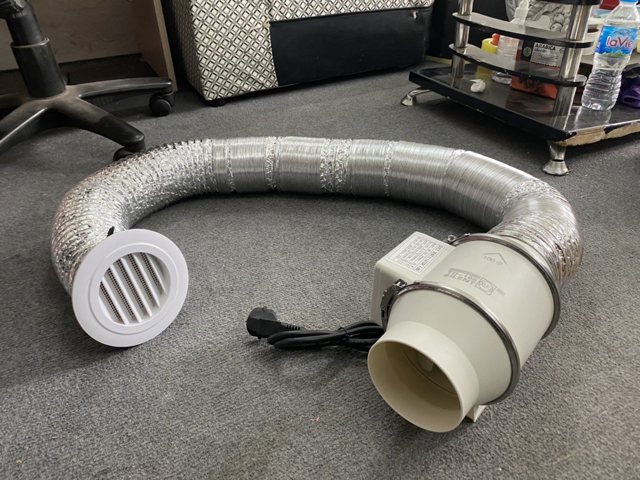 QUạt hút mùi hút hơi nóng độ ồn thấp