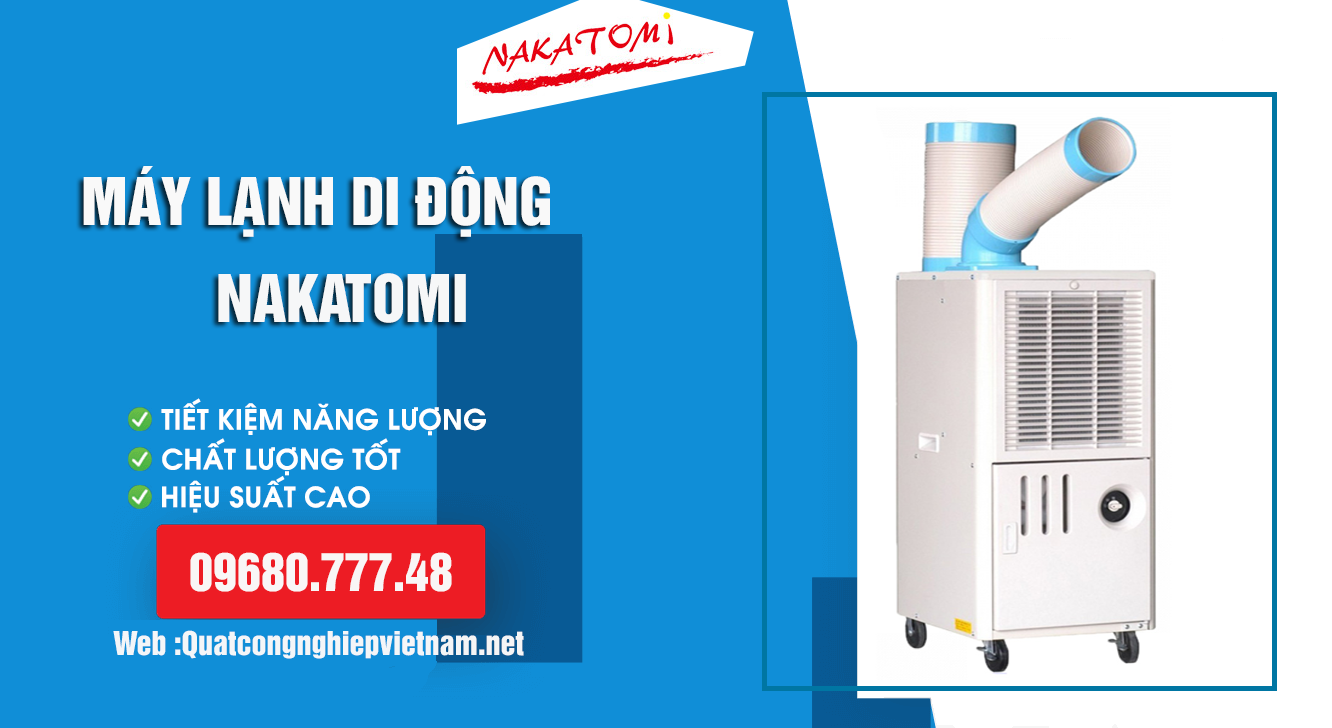 Bán máy lạnh di động Nakatomi SAC 407ND giá rẻ